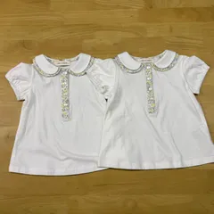 センスオブワンダーブラウス2枚◎極美品◎サイズ80◎双子