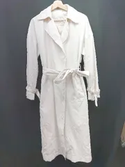 ◇ ◎ SENSE OF PLACE センスオブプレイス シンプル ゆったりめ カジュアル 長袖 コート サイズOne アイボリー レディース E  【1307210042042】