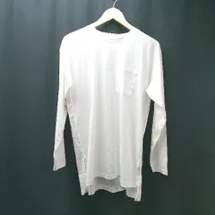 ◇ BARNYARDSTORM バンヤードストーム シンプル カジュアル ゆったりめ 長袖 Tシャツ サイズ0 ホワイト レディース E  【1307210041274】