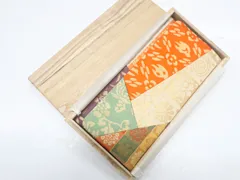 【一輝堂】和雑貨 札入れ 箱付き 金糸 25w12-14607