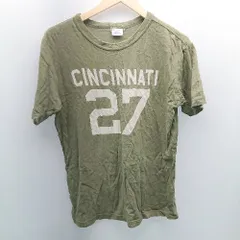 ◇ champion ラウンドネック 定番シルエット ブランドロゴ 半袖 Tシャツ 表記なし グリーン レディース E  【1307210042387】