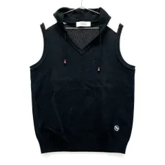 サイズ：40 ADABAT アダバット  ニットベスト  ブラック系 [240101588806] ゴルフウェア レディース ストスト