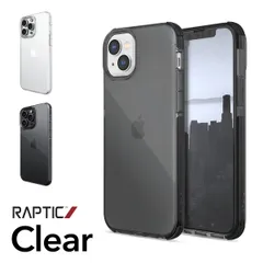 iPhone15Pro ケース 耐衝撃 米軍MIL規格 クリア シンプル スリム 透明 クリアケース Apple iPhone15 Pro アイフォン15 プロ 対応 RAPTIC Clear
