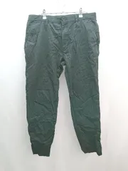 ◇ NANO UNIVERSE ハイウエスト ストレッチあり 大きいサイズ ストレートパンツ サイズXL ブラック レディース E  【1307210042929】