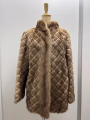 ミンクコート 毛皮 リアルファー C2601055