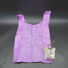 ◇ ◎ Francfranc フランフラン コンパクト 買い物 シンプル カワイイ エコバック パープル レディース E  【1307210049508】