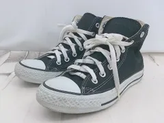 ◇ converse コンバース ALL STAR オールスター ハイカット スニーカー シューズ サイズ24.5ｃｍ ブラック レディース E  【1307250003560】