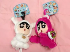 クレヨンしんちゃん 尻尾コプター シロ / ワニ山 짱구 キーホルダー