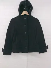 ◇ URBAN RESEARCH アーバンリサーチ ウール混 ショート丈 長袖 コート ダークネイビー系 レディース P  【1307250015167】のサムネイル