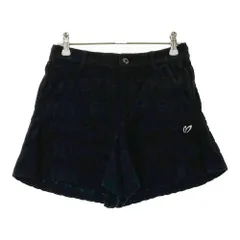 サイズ：0 MASTER BUNNY EDITION マスターバニーエディション 2023年モデル キュロットパンツ パイル  ブラック系 [240101596436] ゴルフウェア レディース ストスト