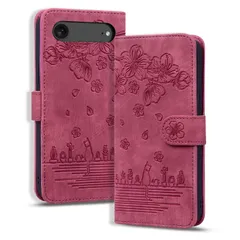 Torske用の iPhone Air ケース 手帳型 さくら柄 いphone air 手帳型ケース 油絵デザイン ヴィンテージカラー 快適な質感 財布型 アイフォンair スマホケース カード収納あり 使う便利性 アイフォンエアケース 全面保護 iPhone