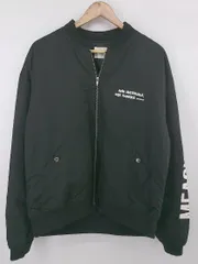 ◇ BROWNY VINTAGE カジュアル プリント 中綿 長袖 ブルゾン サイズM ブラック ホワイト系 マルチ メンズ P  【1307250018847】のサムネイル