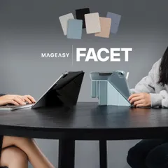 iPad Pro 11インチ 2025 M5 ケース 手帳型 5WAY スタンド付き 保護 カバー 動画視聴 スタンド iPadPro 2024 アイパッドプロ 11 M4 対応 MagEasy FACET