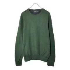 Polo by Ralph Lauren ポロ ラルフローレン ワンポイントロゴ スウェット グリーン(メンズ M)中古 古着 X0134