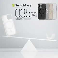 iPhone 16 Pro Max ケース Magsafe 対応 超 薄型 軽量 指紋 傷 防止 スマホケース フロスト クリア スマホカバー iPhone16ProMax 対応 SwitchEasy 0.35 M