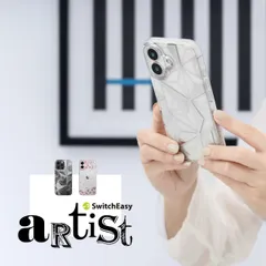 iPhone 16 ケース クリア オシャレ イラスト アート 柄 耐衝撃 スマホケース おしゃれ かわいい スマホカバー iPhone16 アイフォン 16 対応 SwitchEasy Artist