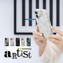 iPhone 16 Pro Max ケース クリア オシャレ イラスト アート 柄 耐衝撃 スマホケース おしゃれ かわいい スマホカバー iPhone16ProMax 対応 SwitchEasy Artist