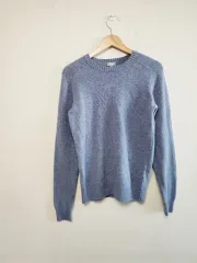 メンズ L / レディース M-XL / M) ユニクロ ウール 100% ニット