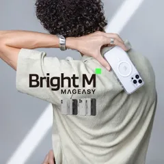 Apple iPhone16 ケース クリア MagSafe 対応 耐衝撃 MIL規格 マグセーフ スマホケース アイフォン16 対応 MagEasy Bright M