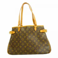 【5pe6909】ルイヴィトン トートバッグ モノグラム バティニョールオリゾンタル M51154 ブラウン【中古】レディース
