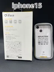 新品 iFace Reflection アイフェイス iphone15 グレー ケース スマホケース
