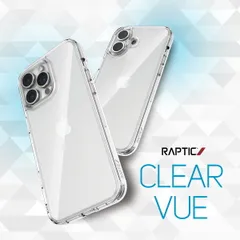iPhone 16 Pro ケース クリア 耐衝撃 MIL規格 スマホケース ストラップホール 付 薄型 シンプル クリアケース iPhone16Pro Lens 対応 RAPTIC Clear Vue