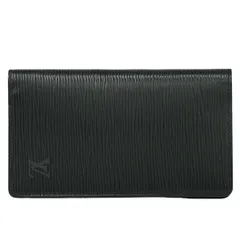 本物 ルイヴィトン LOUIS VUITTON LV アジェンダポッシュ エピ レザー 手帳カバー システム手帳 ノワール ブラック R20522 ビトン 雑貨小物 中古  