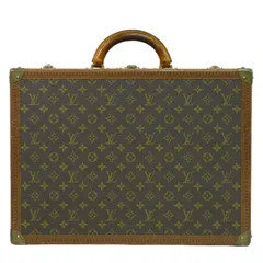 本物 ルイヴィトン LOUIS VUITTON LV ビステン 50 モノグラム トランク トラベルバッグ ハンドバッグ ブラウン M21328 ビトン バッグ 中古  のサムネイル