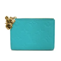 LOUIS VUITTON ルイ・ヴィトン LV×TM ポルトフィユ リサ 村上隆 パンダ マルチカラー ブロン パステル 札入れ カードケース コインケース RFID ICチップ 美品 モノグラム トリヨン カビラブルー 二つ折り財布 M14089