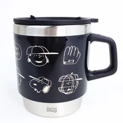 PEANUTS スヌーピー サーモマグ ふた付きマグカップ