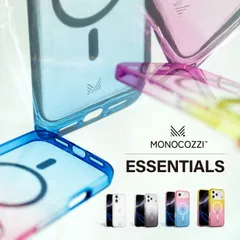 iPhone 17 Pro Max ケース MagSafe 対応 耐衝撃 クリア スマホケース マグセーフ 携帯ケース iPhone17ProMax アイフォン 17ProMax 対応 MONOCOZZI ESSENTIALS