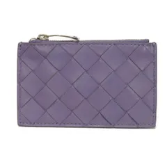 BOTTEGAVENETA ボッテガヴェネタ コイン キーケース ナッパ パステル ライト パープル キーリング 財布 ミニウォレット RFID ICチップ マキシ イントレチャート ラベンダー コインケース 609315