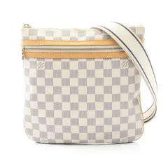 ルイ・ヴィトン LOUIS VUITTON ショルダーバッグ ポシェットボスフォール ダミエアズール N51112 PVCコーティングキャンバス レザー ポシェット・ボスフォール レディース