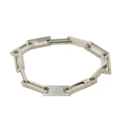 GUCCI グッチ Gマーク ブラスレ チェーン オールドグッチ スクエアリンク スターリングシルバー ヴィンテージ ロゴ 925 シルバー ブレスレット