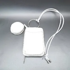 ◇ one after another NICE CLAUP コインケース付き 収納あり ミニ スマホショルダー ライトブルー/ベージュ レディース E  【1307260005554】