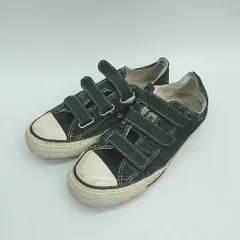 ◇ CONVERSE 1SC945 マジックテープ ラウンドトゥ カジュアル スニーカー サイズ25 ブラック レディース E  【1307260004762】のサムネイル
