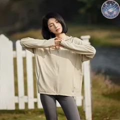 新品 未使用 UVカットパーカー  レディース冷感 紫外線対策 ひんやり 日焼け止め 吸水速乾 ラッシュガード 長袖 遮光 通気 冷房対策 薄手 夏L