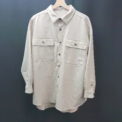 ◇ niko and… ワイド CPO ジャケット カジュアル 羽織り メイズライク 長袖 シャツ サイズFREE ベージュ レディース E  【1307260010930】