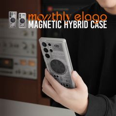 Galaxy S25 Ultra ケース マグネット 耐衝撃 スマホケース GalaxyS25Ultra ギャラクシー S25 ウルトラ SC-52F 対応 elago monthly elago MAGNETIC HYBRID CASE