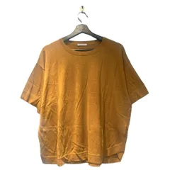 セオリーリュクス theory luxe ニット カットソー 半袖 38 黄 イエロー ■FY