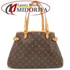 LOUIS VUITTON ルイヴィトン モノグラム バティニョールオリゾンタル M51154 ショルダーバッグ ブラウン/352644【中古】