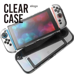 Nintendo Switch 2 ケース ドック対応 シンプル クリアケース カバー スリム スタンド ドック対応ケース アクセサリー Switch2 スイッチ2 対応 elago CLEAR CASE