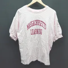 ◇ CIAOPANIC TYPY USA cotton ラウンドネック サイドスリット 半袖 Tシャツ サイズONE ピンク レディース E  【1307260015874】