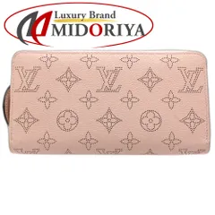 【中古】LOUIS VUITTON ルイヴィトン 長財布 M61868 ジッピーウォレット モノグラム マヒナ マグノリア レディース /181734