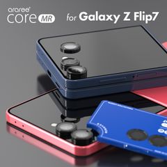 Galaxy Z Flip7 カメラ保護 フィルム 指紋 傷 防止 カメラカバー 9H ガラス レンズカバー GalaxyZFlip7 ギャラクシー Z Flip 7 対応 araree Core MR