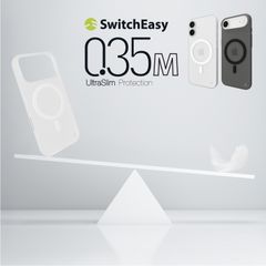 iPhone Air ケース MagSafe 超 薄型 軽量 指紋 防止 スマホケース サラサラ 極薄 フロスト クリア iPhoneAir アイフォンエアー 対応 SwitchEasy 0.35 M