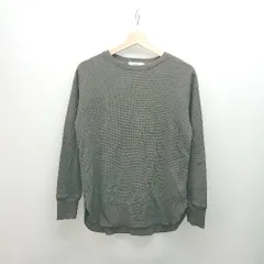 ◇ relume レリューム クルーネック 高い通気性 モダン 長袖 Tシャツ 表記なし グレー レディース E  【1307260029178】