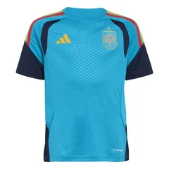 アディダス adidas  スペイン代表 2026 TIRO TRAINING ジャージー KIDS  ジュニア サッカー レプリカ ウェア  26SS (L6364-KB0679)、KB0679(アクア)