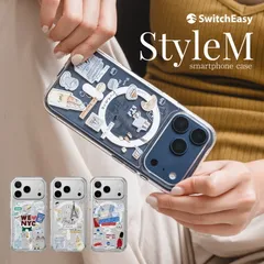 iPhone 17 Pro Max ケース クリア MagSafe 対応 イラスト おしゃれ 可愛い 耐衝撃 スマホケース iPhone17ProMax アイフォン 17ProMax 対応 SwitchEasy Style M