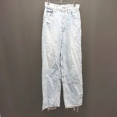 ◇ AZUL BY MOUSSY ファスナーあり カジュアル かっこいい おしゃれ デニムパンツ サイズ26 ブルー メンズ E  【1307260030358】